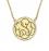 monogrammed+necklace+in+recessed+ivy+style++